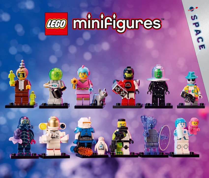 Série Space 26 minifigs Lego